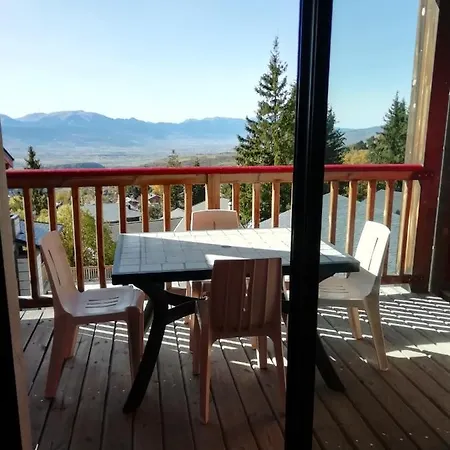 Font-romeu Pres Des Pistes - 2 Pieces Tres Lumineux Avec Terrasse Et Vue Panoramique Apartment Font-Romeu-Odeillo-Via